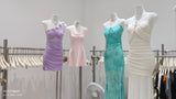 Teal tie-dye cami maxi dress