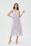 Blush Dress in a soft lavender-blush shade