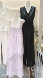 Blush Dress in a soft lavender-blush shade