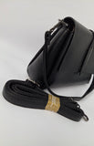 Women Black Solid Swagger Shoulder Bag
