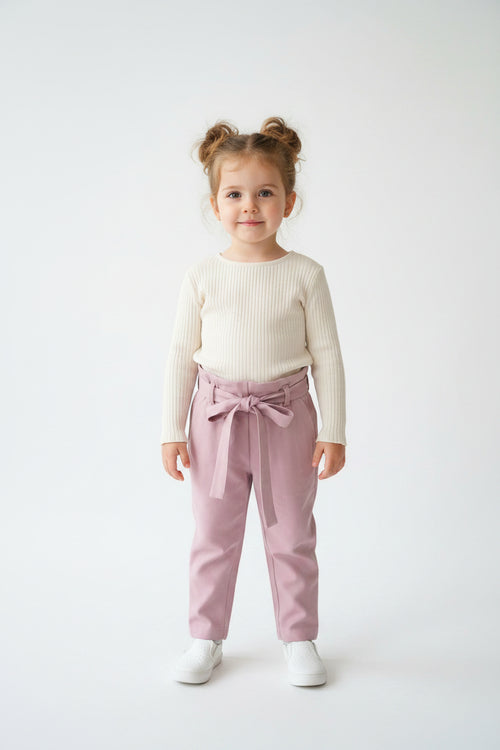 Paperbag waist pants/trousers