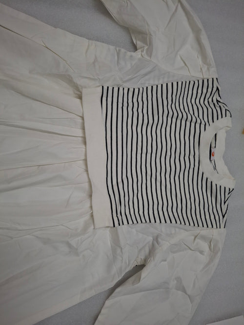 Black striped Dress